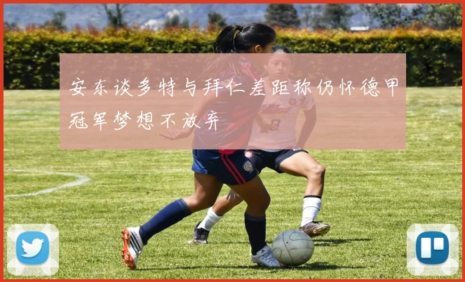 安东谈多特与拜仁差距称仍怀德甲冠军梦想不放弃